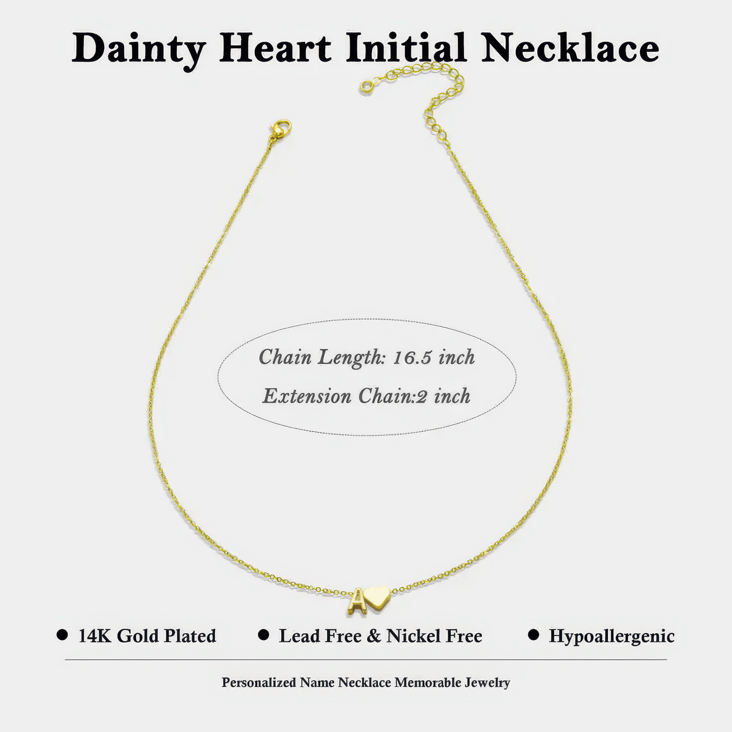 InitialLove Necklace