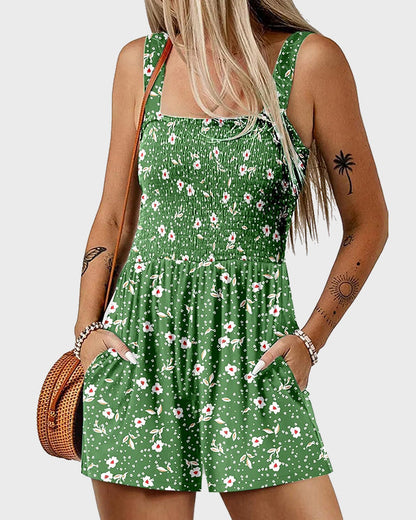 MeadowMuse Floral Romper