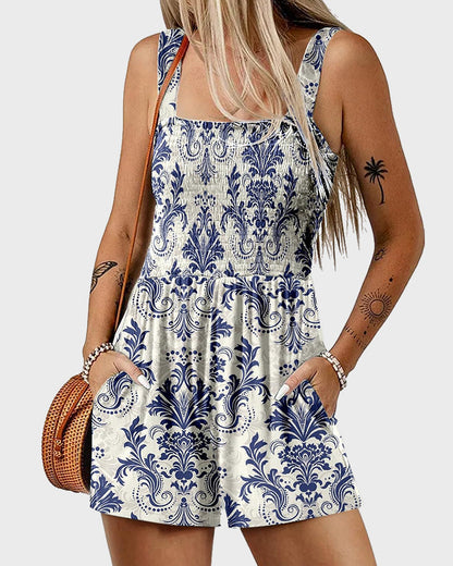 MeadowMuse Floral Romper