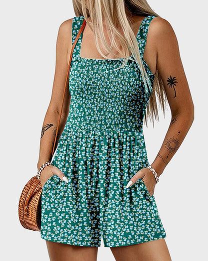 MeadowMuse Floral Romper