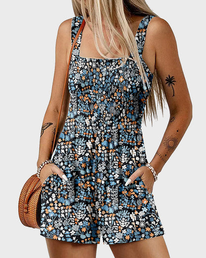 MeadowMuse Floral Romper