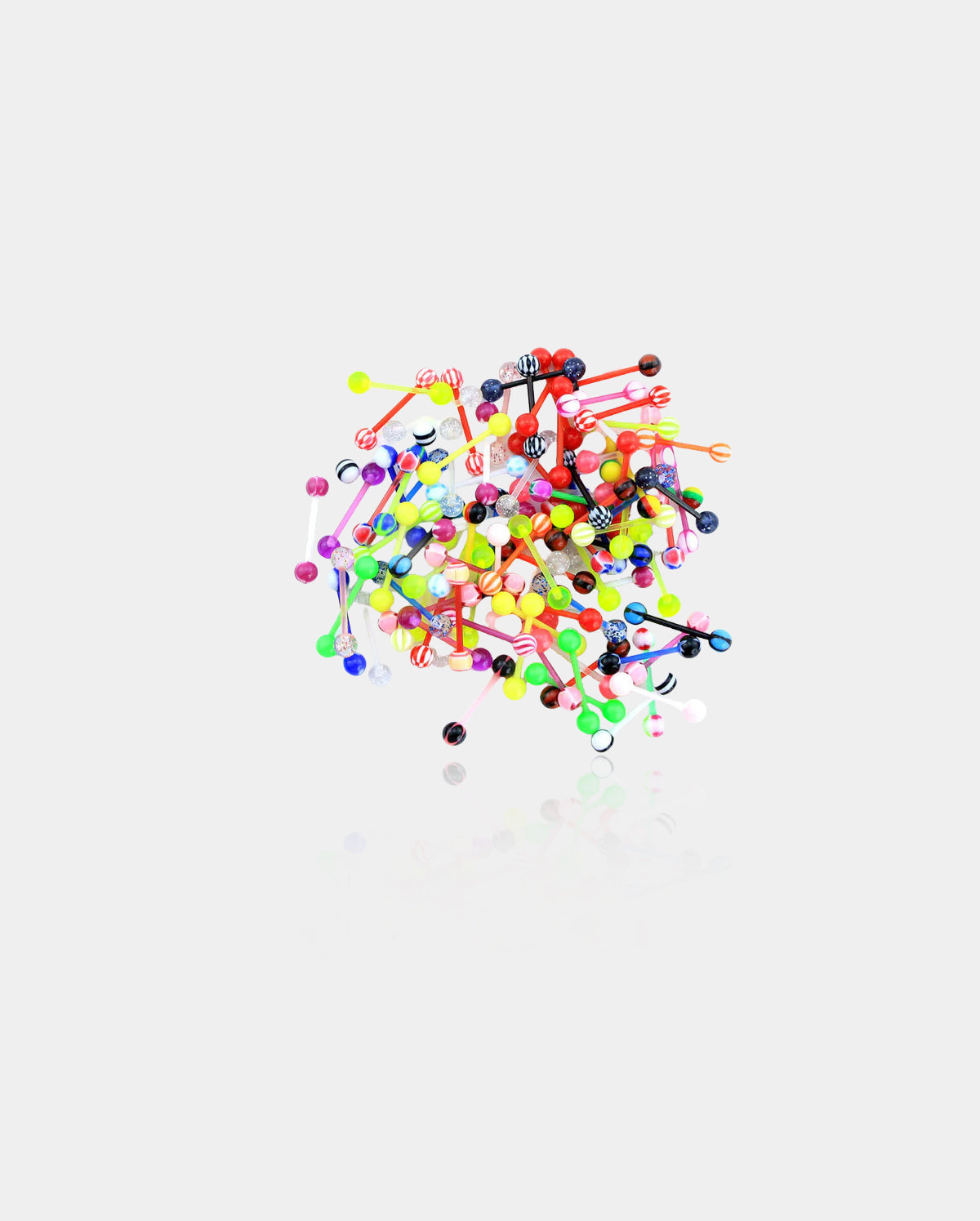 ColorBite™ - Tongue Barbell Set