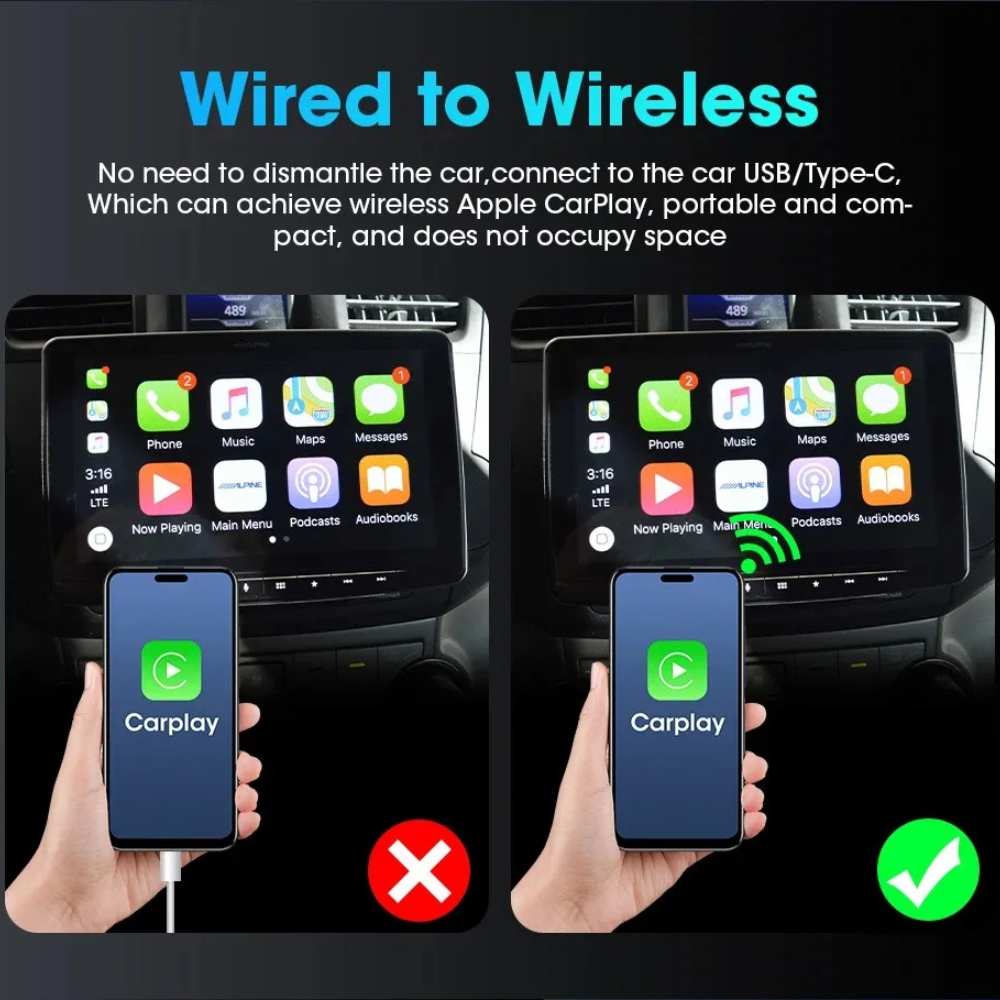 DriveSync™ - Wireless CarPlay Adapter