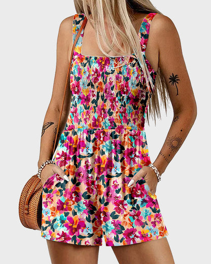 MeadowMuse Floral Romper