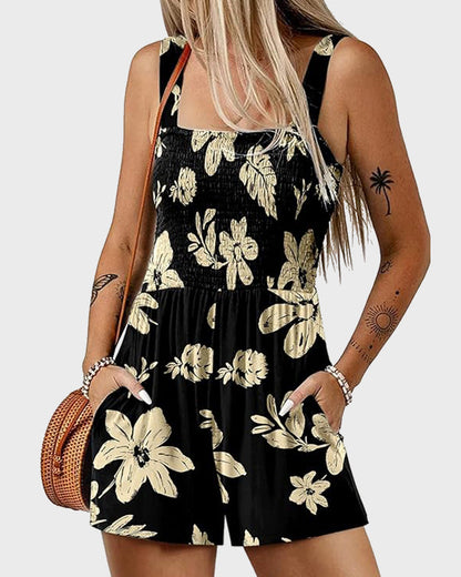 MeadowMuse Floral Romper