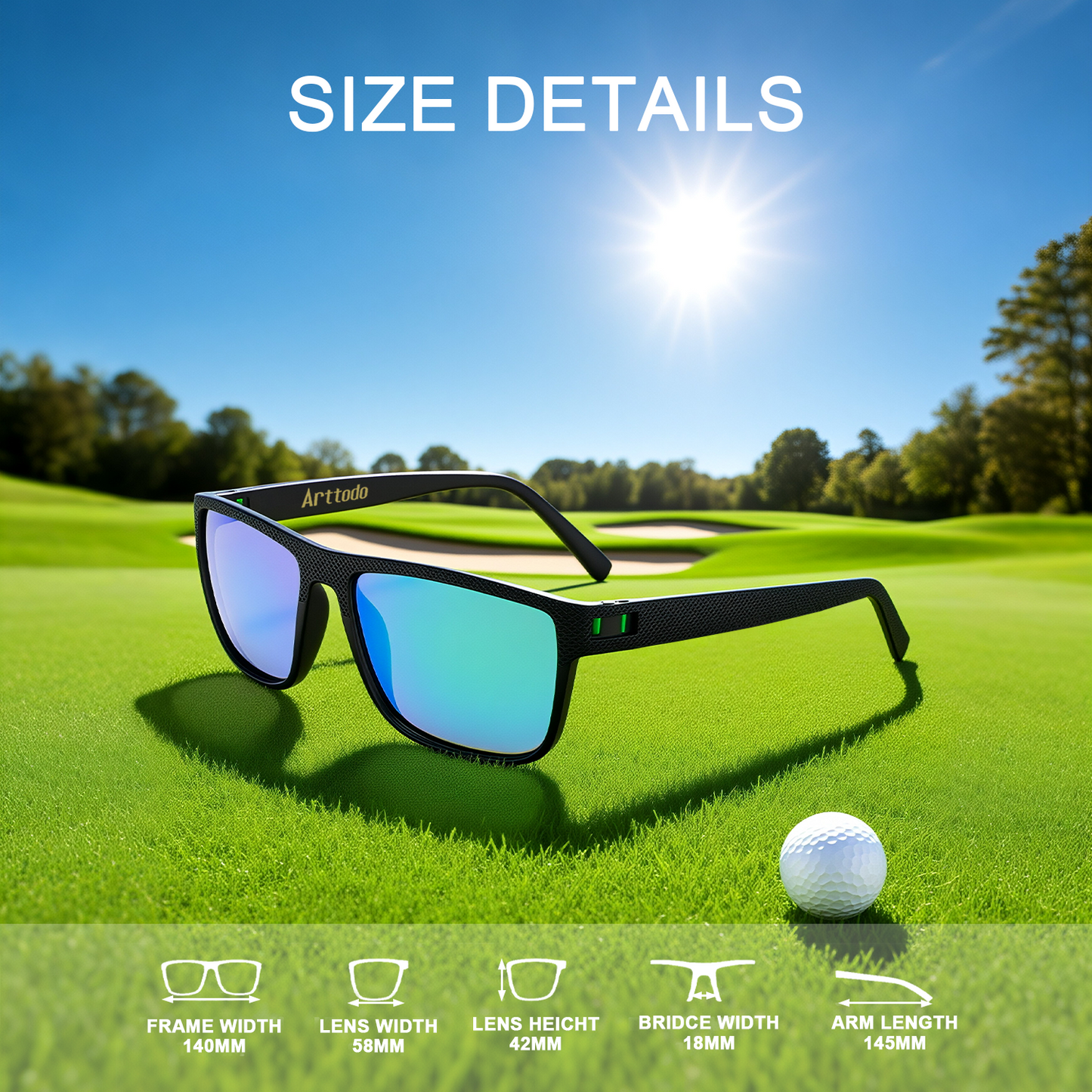 GlareLock™ Polarized Sunglasses