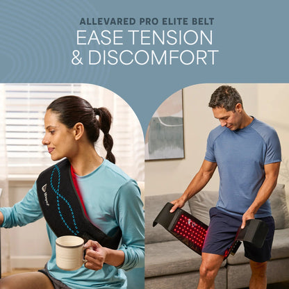 AllevaRed Pro Elite Red Light Therapy Belt