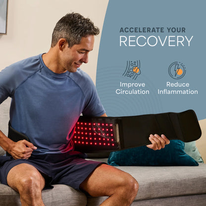 AllevaRed Pro Elite Red Light Therapy Belt