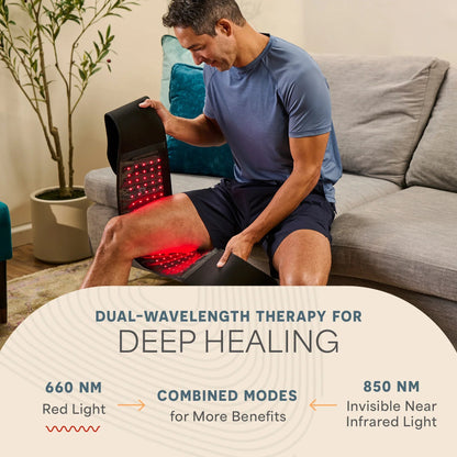 AllevaRed Pro Elite Red Light Therapy Belt