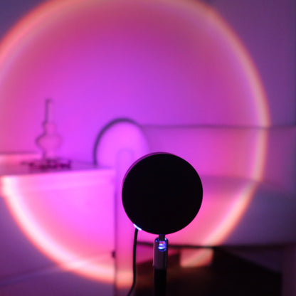 GlowAura™ - Sunset Projection Lamp