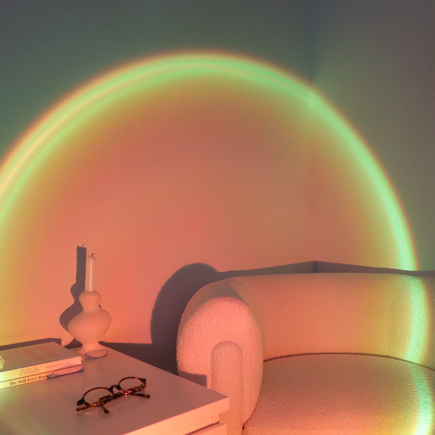 GlowAura™ - Sunset Projection Lamp