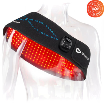 AllevaRed Pro Elite Red Light Therapy Belt