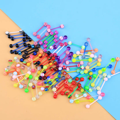 ColorBite™ - Tongue Barbell Set