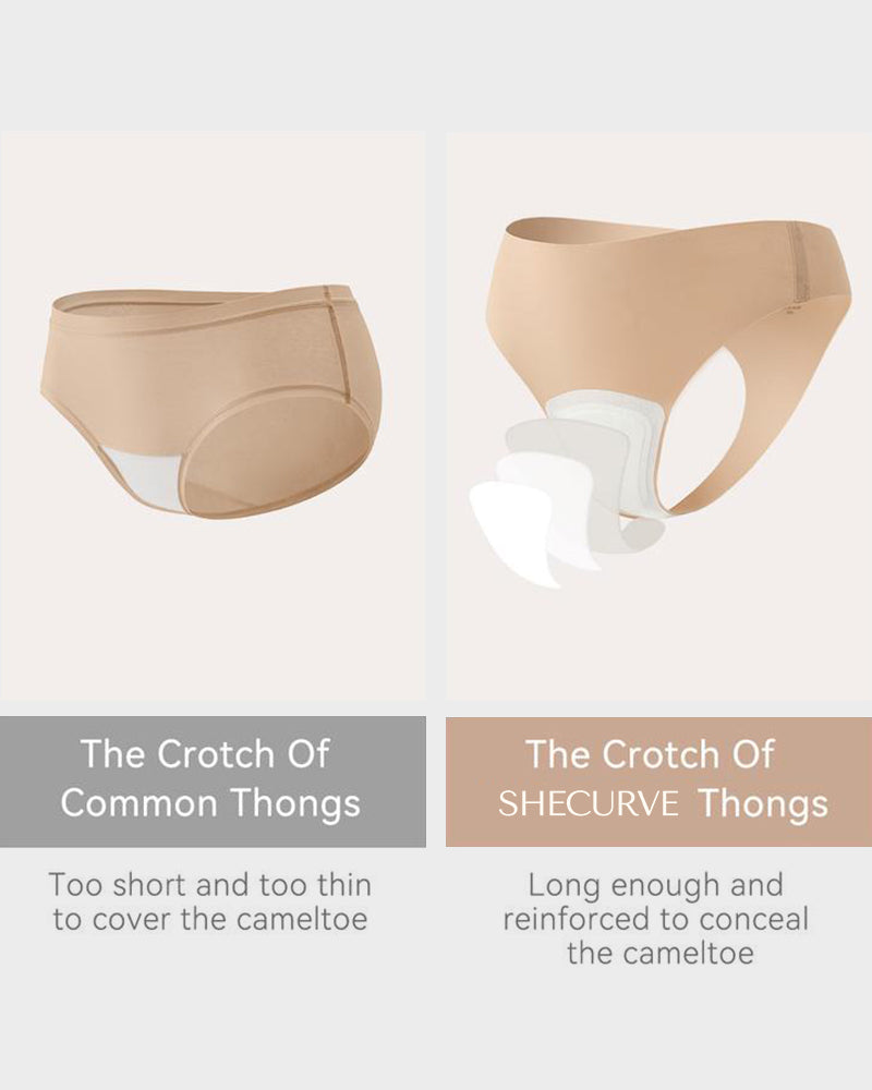 The Cameltoe Proof Thong (5 PACK)