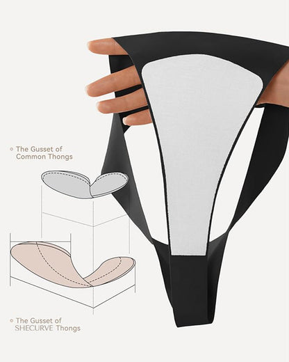 The Cameltoe Proof Thong (5 PACK)