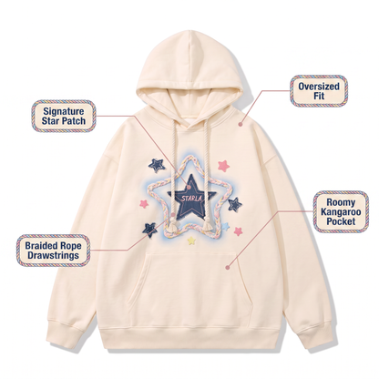 Starla Oversized Star Hoodie