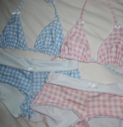 GinghamGlo™ 2 Piece Bikini Set (90% OFF TODAY ONLY)