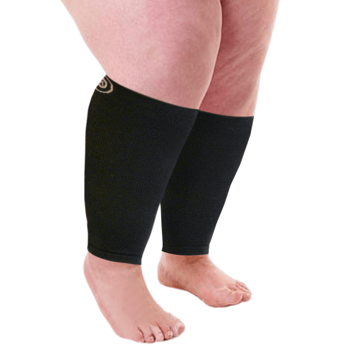 ComfortWide Wide Calf Compression Sleeves (20-30mmHg, 1 Pair)