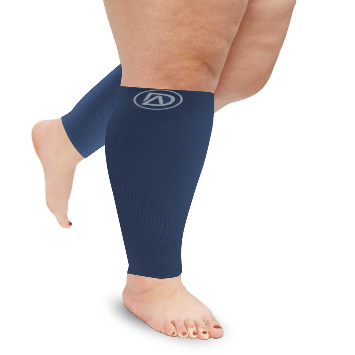 ComfortWide Wide Calf Compression Sleeves (20-30mmHg, 1 Pair)
