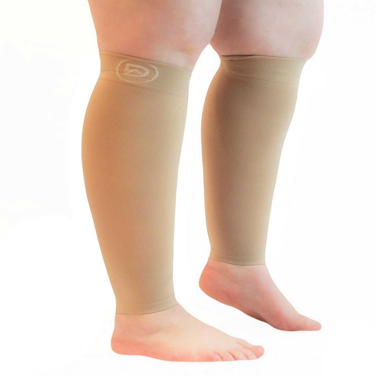 ComfortWide Wide Calf Compression Sleeves (20-30mmHg, 1 Pair)