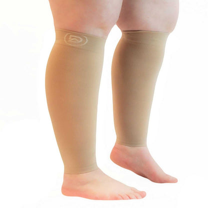 ComfortWide Wide Calf Compression Sleeves (20-30mmHg, 1 Pair)