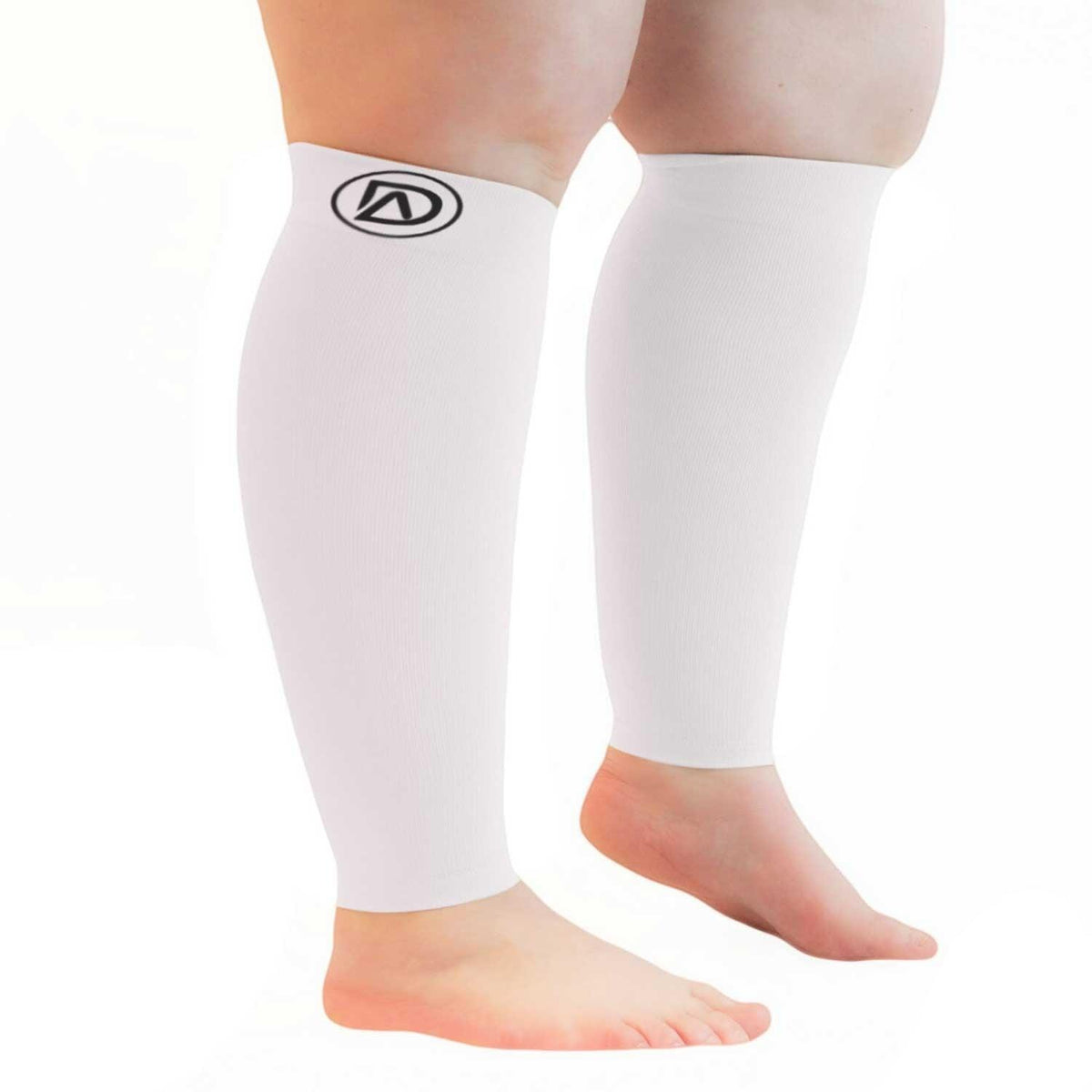 ComfortWide Wide Calf Compression Sleeves (20-30mmHg, 1 Pair)