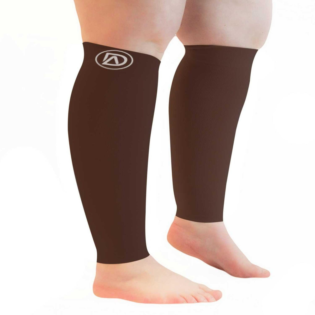 ComfortWide Wide Calf Compression Sleeves (20-30mmHg, 1 Pair)