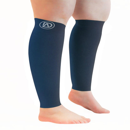 ComfortWide Wide Calf Compression Sleeves (20-30mmHg, 1 Pair)
