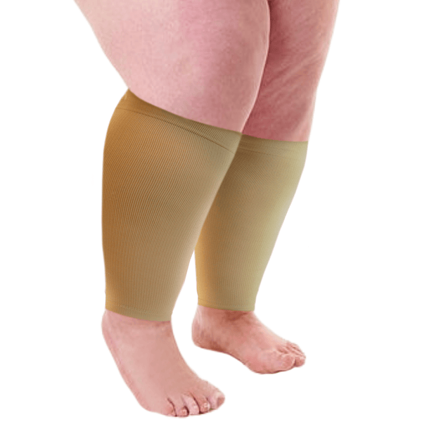 ComfortWide Wide Calf Compression Sleeves (20-30mmHg, 1 Pair)
