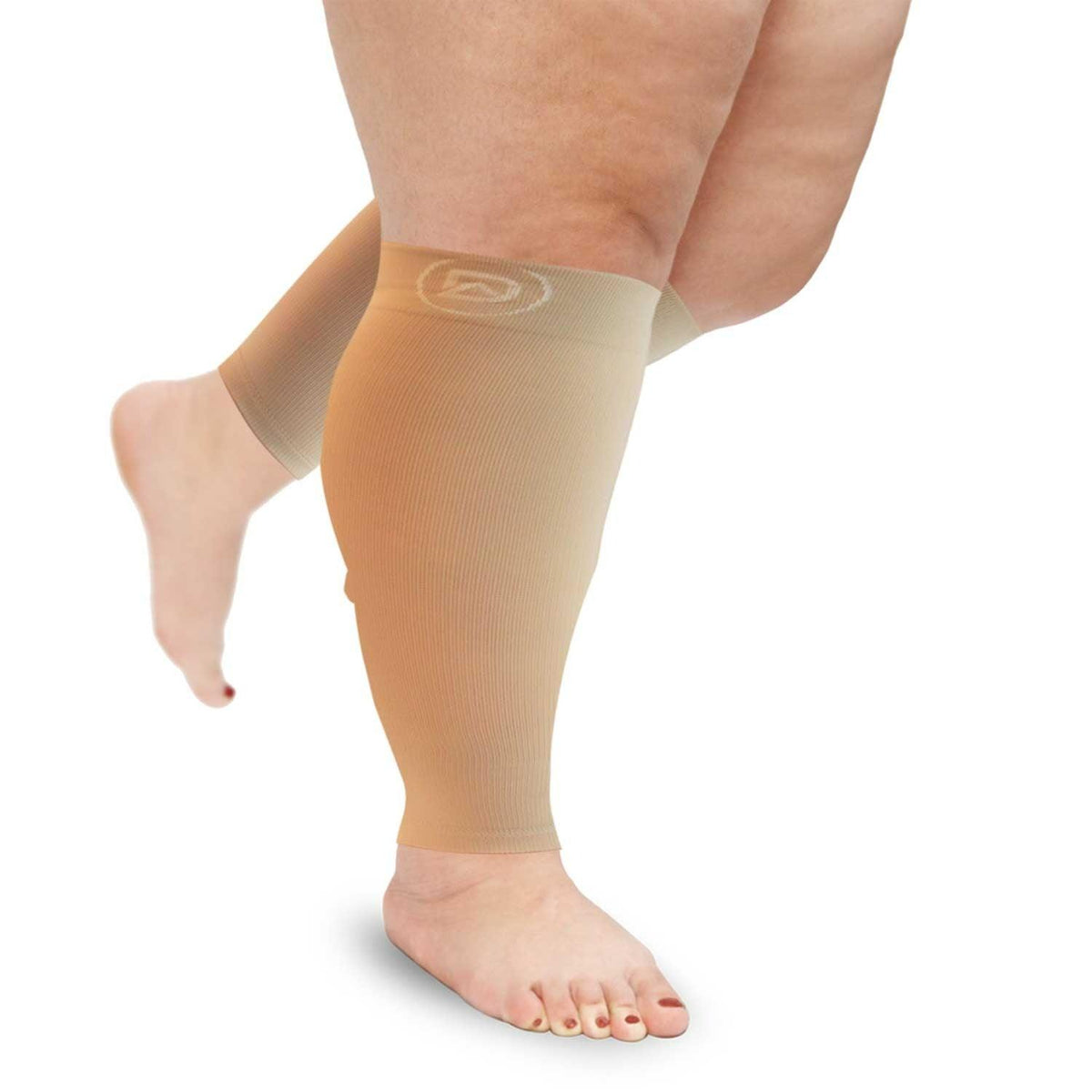 ComfortWide Wide Calf Compression Sleeves (20-30mmHg, 1 Pair)