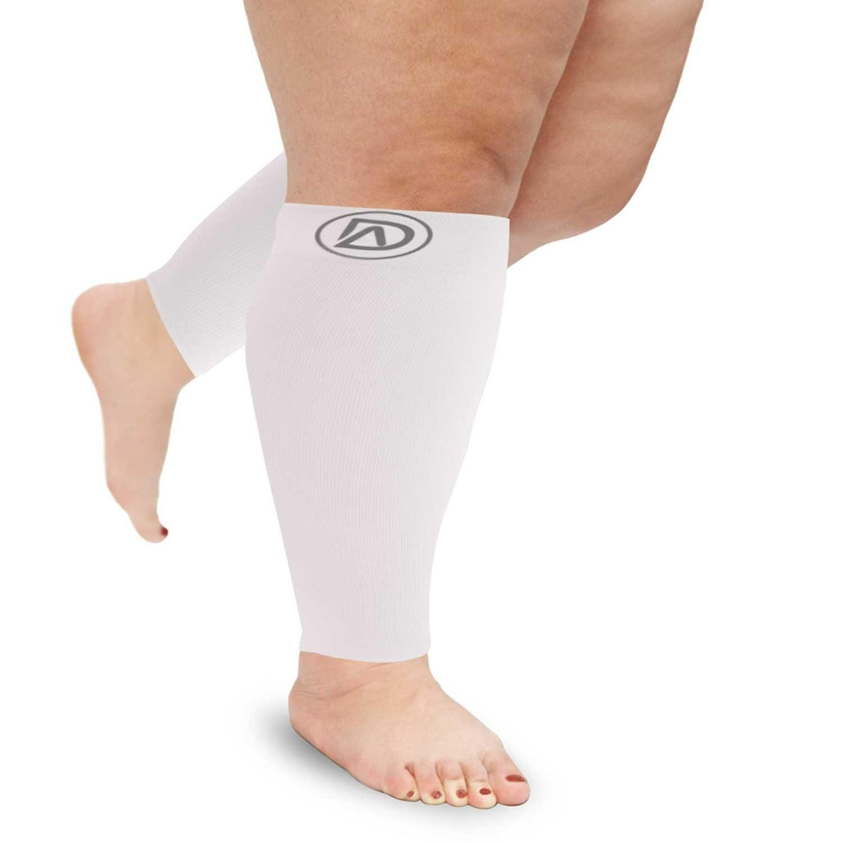 ComfortWide Wide Calf Compression Sleeves (20-30mmHg, 1 Pair)