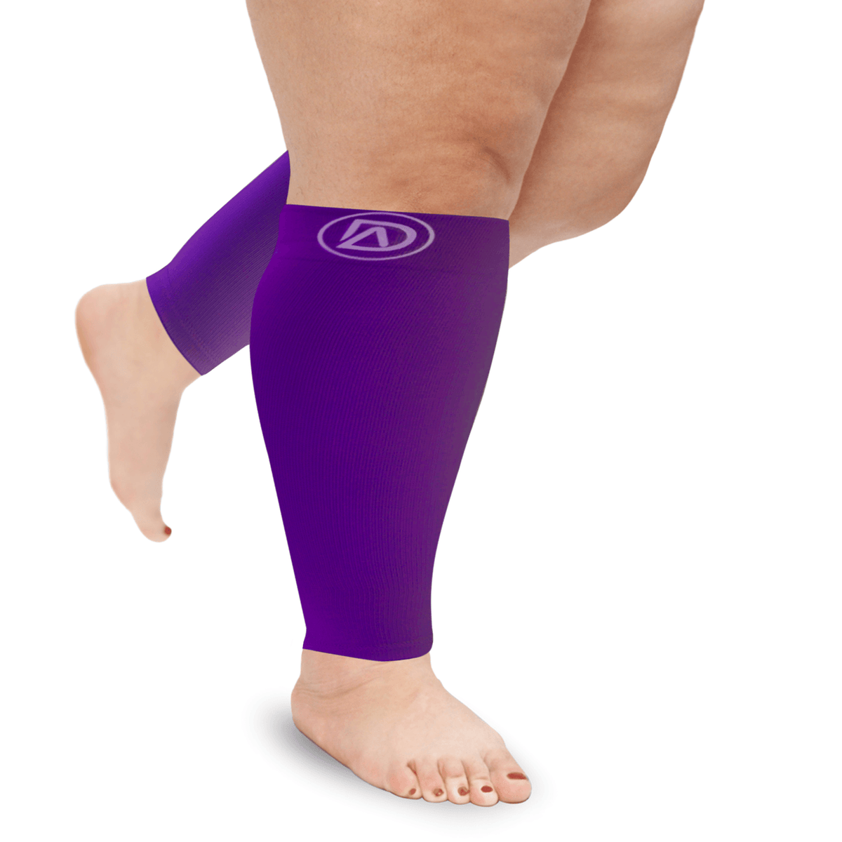 ComfortWide Wide Calf Compression Sleeves (20-30mmHg, 1 Pair)