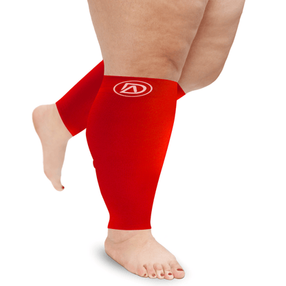 ComfortWide Wide Calf Compression Sleeves (20-30mmHg, 1 Pair)